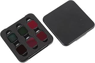 Filtros de Lentes de Drones Conjunto de Filtro Cpl Nd MCUV Conjunto de Flip Volteo Dron Multi -Recubierto Vaso óptico ND8 ND16 ND32 ND64 con Estuche de Almacenamiento Protector