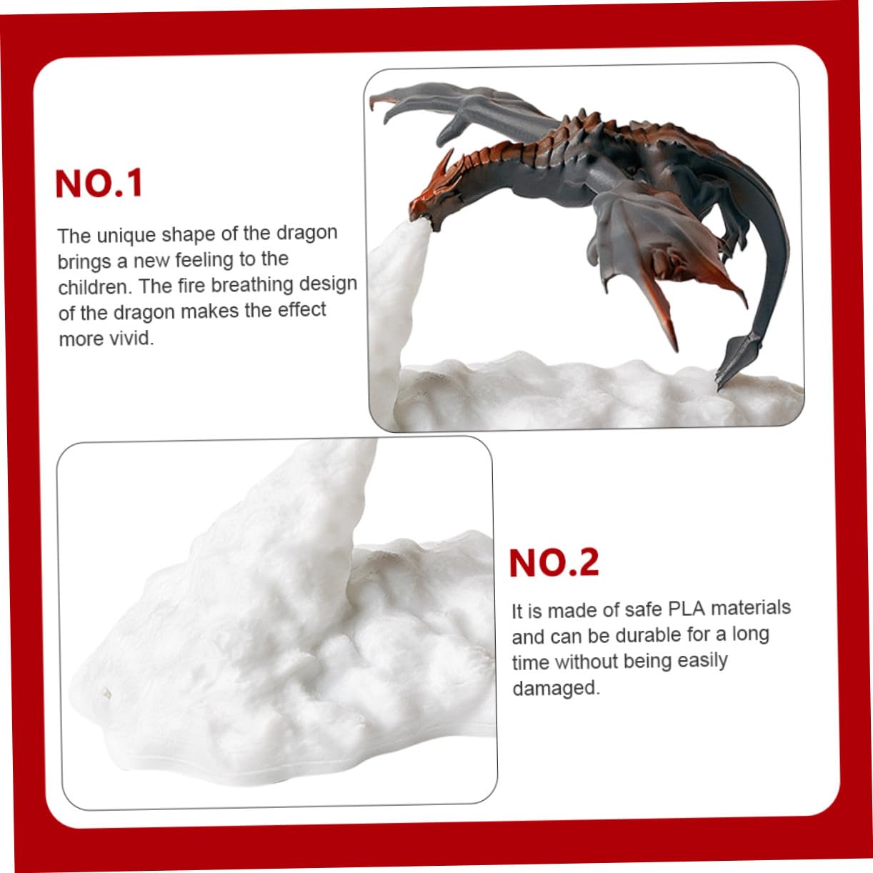 Mipcase Lámpara 3d de Dinosaurio Luz LED Recargable Función Táctil y Diseño Decorativo para Fiesta Infantil y Habitación de Niños