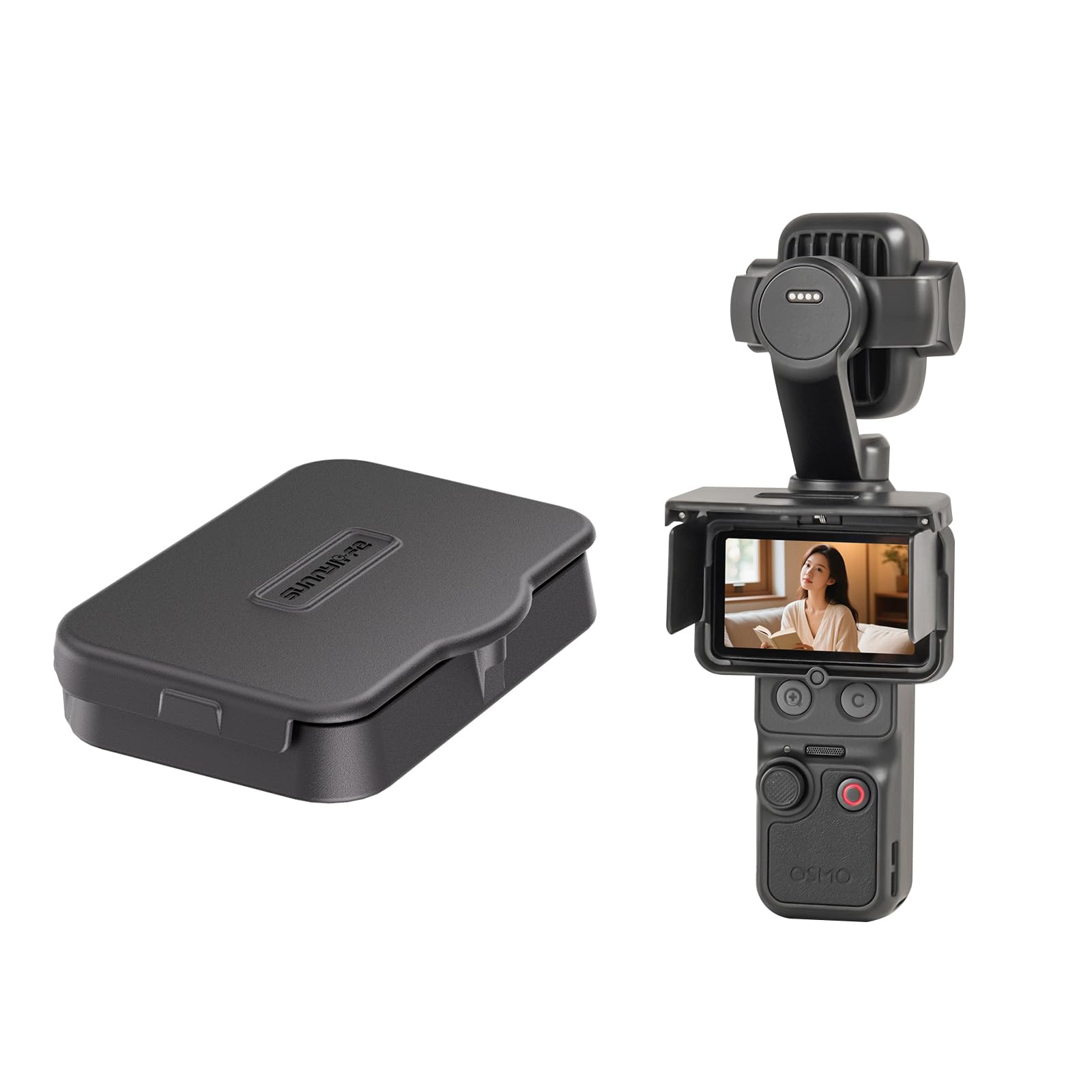 Magnetic Sun Hood Screen Protector Case for DJI Osmo Pocket 4P/4/3