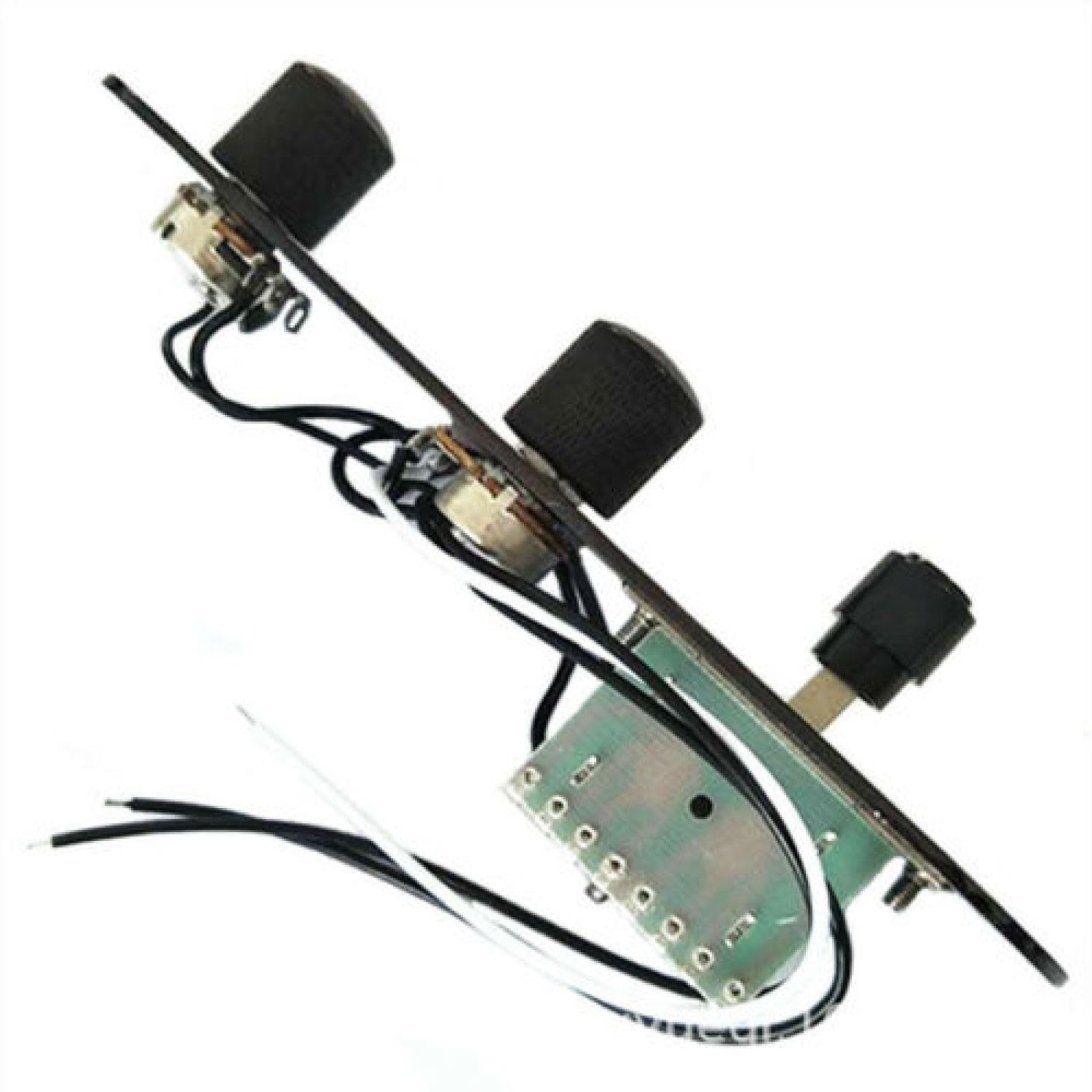 Zinc Alloy Wired Control Plate Accessories with Knobs and Switch for Electric Guitar Repairing