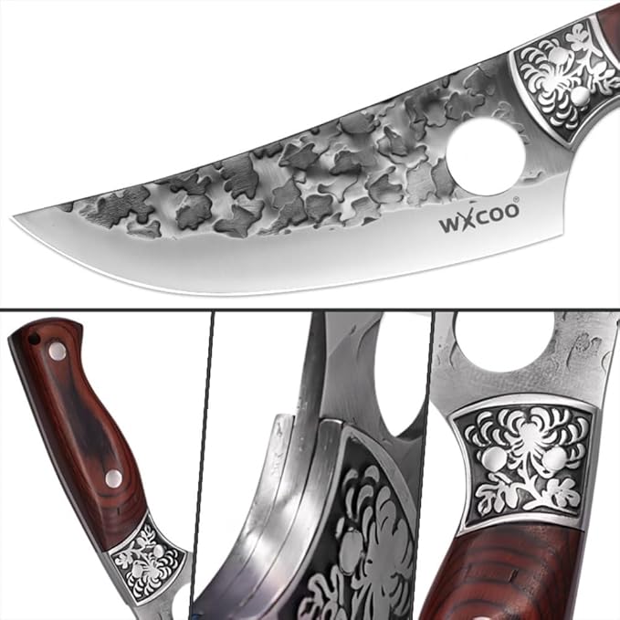 Set Cuchillos Cocina 3 Piezas Acero Inoxidable miniatura 7