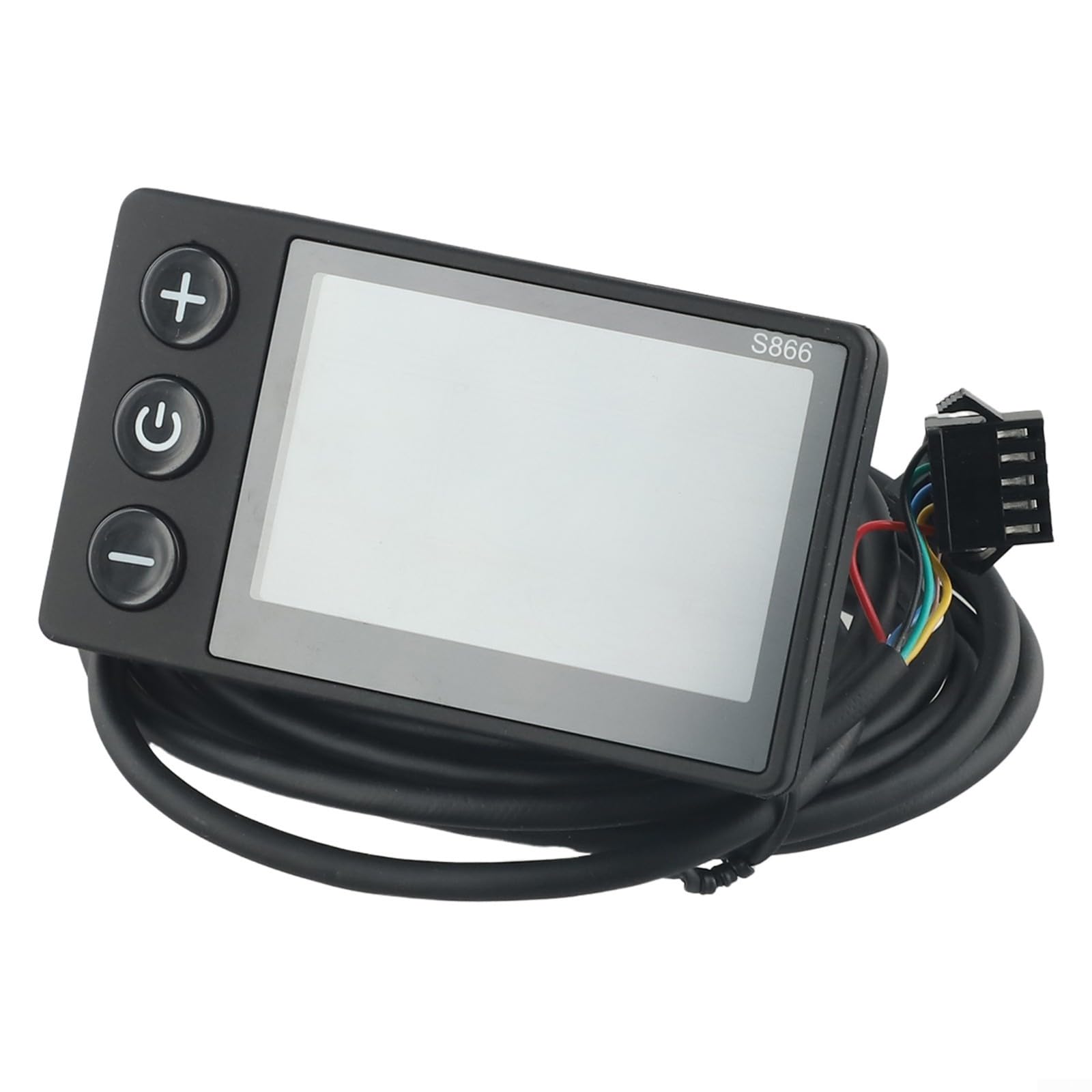 Bici elettrica S866 LCD TFT Display, Elettrico Colorato Elettronico Display LCD Meter Display 24V 36V 48V UART NO.2 Protocollo