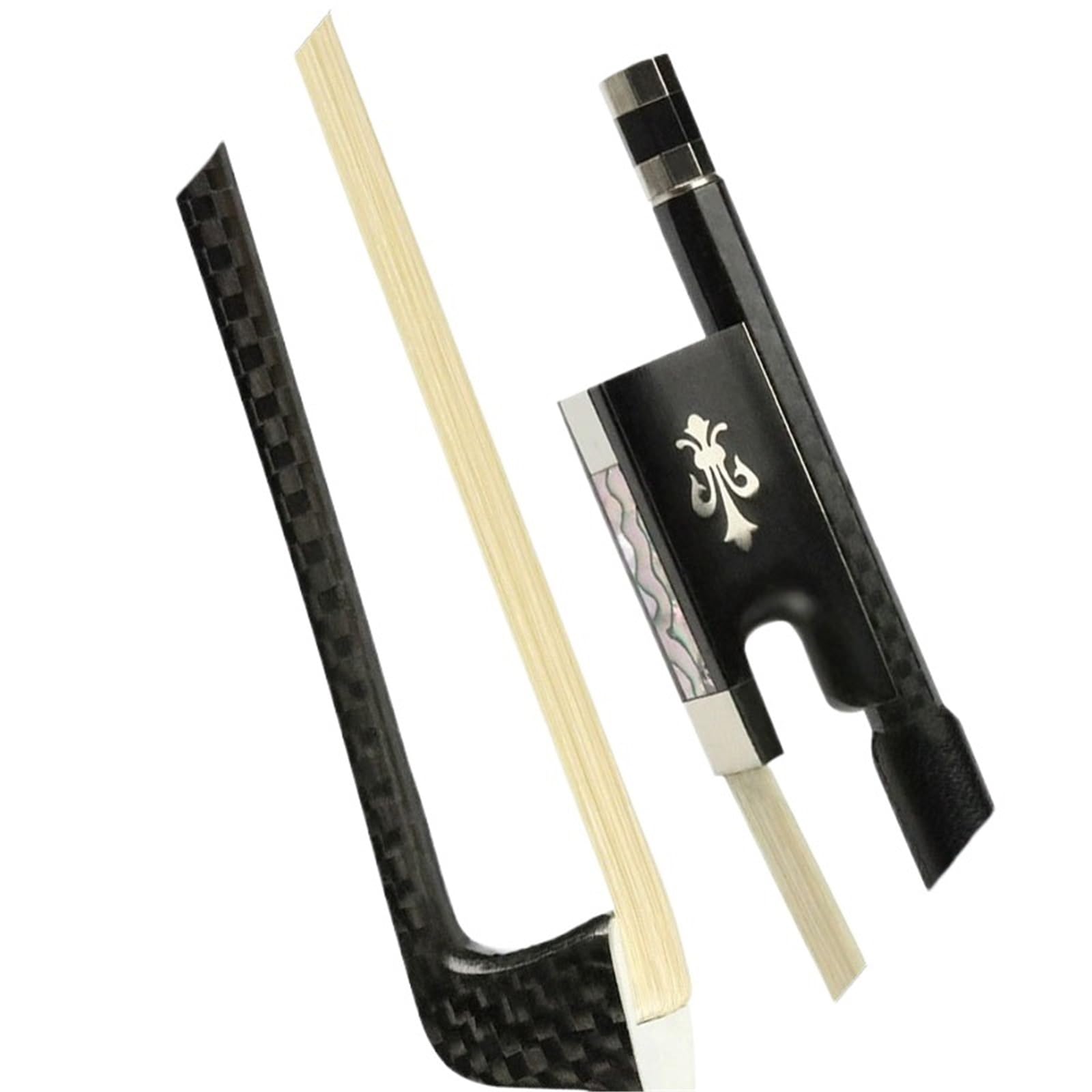 principiante Práctica Arco Violín Arco de violín de fibra de carbono arco universal para principiantes