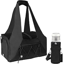Bolsa Gimnasio Grande, Bolsa Deporte Fitness Mujer y Hombre, Bolsa Grande para Esterilla de Yoga, Bolso de Gimnasio para Viaje, Natación con Zapatero Independiente y Bolsillo Impermeable