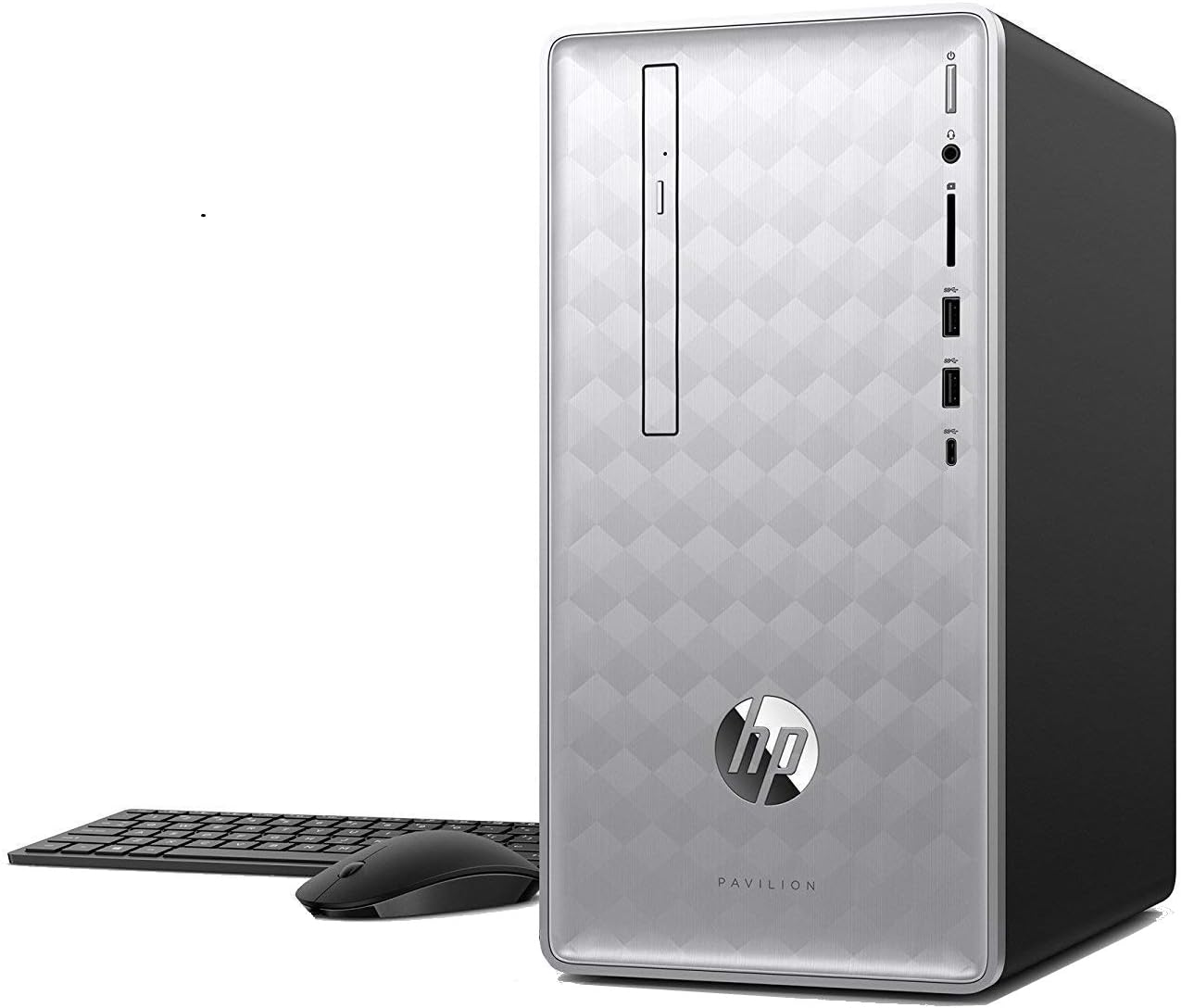 HP Pavilion 590-P0070 Intel Core i7-8700 6-Core 12GB 1TB HDD Win 10 Desktop PC (Renewed)