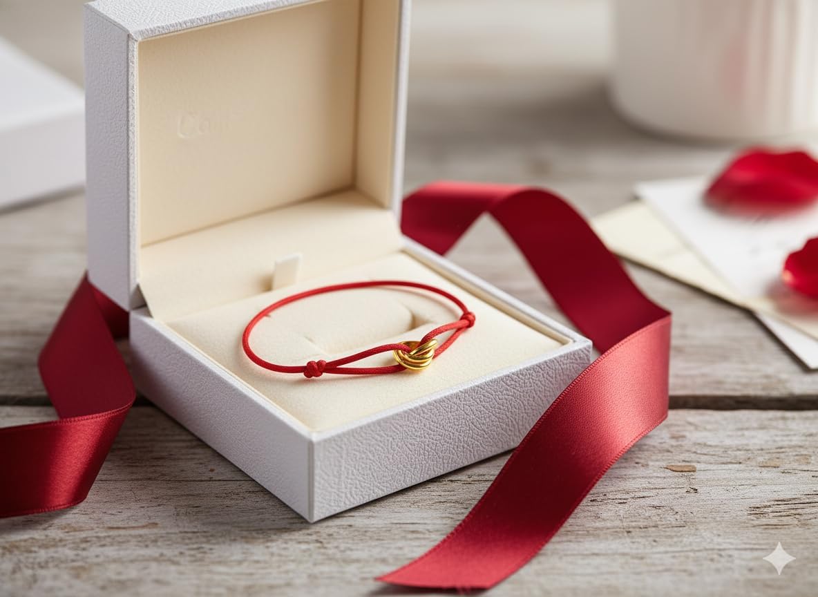 Red String Protection Bracelet for Women Men - Lucky Kabbalah Rope Amulet with Trinity Circle, Handmade Adjustable Thread Friendship Jewelry, Meaningful Gift for Good Luck & Blessing - Image 5