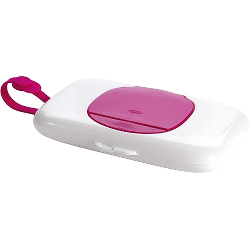 OXO Tot On-The-Go Wipes Dispenser, Pink