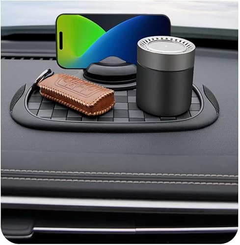 Miniatura 4 de Alfombrilla antideslizante multifunción para automóvil, soporte para teléfono con soporte para teléfono, tapete antideslizante para teléfono (estilo