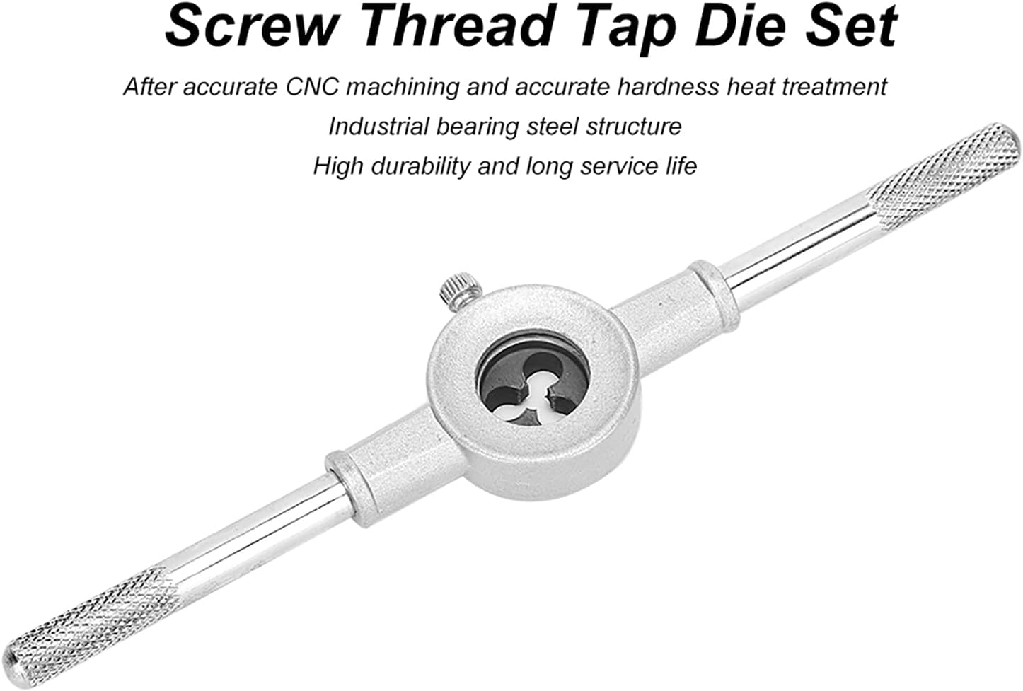 Tap and Die Set, Metric Screw Threads, Metric Tap and Die Set, Suitable for Cutting Materials Such As Steel, Aluminum and Plastics