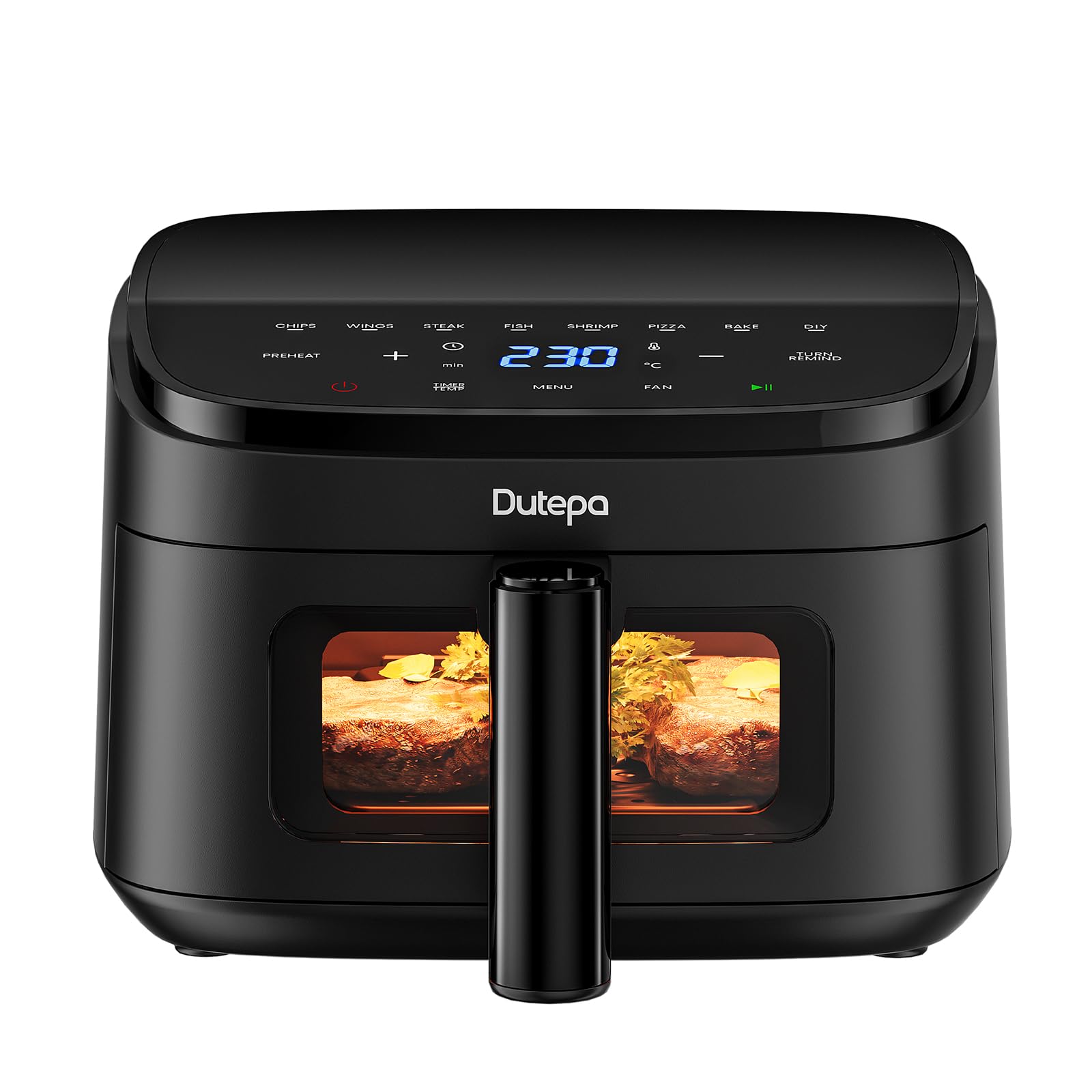 Air Fryer 8-in-1, 4.5L Air Fryer with DC Motor, Space-Saving & Compact, Fast & Crispy Cooking, Adjustable Fan Speed