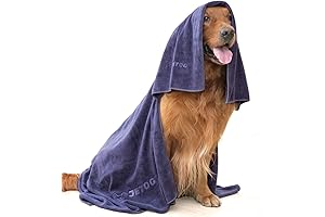Ultra-Absorbent X-Large Dog Towel Set: Your Dog's Ultimate Drying Companion
