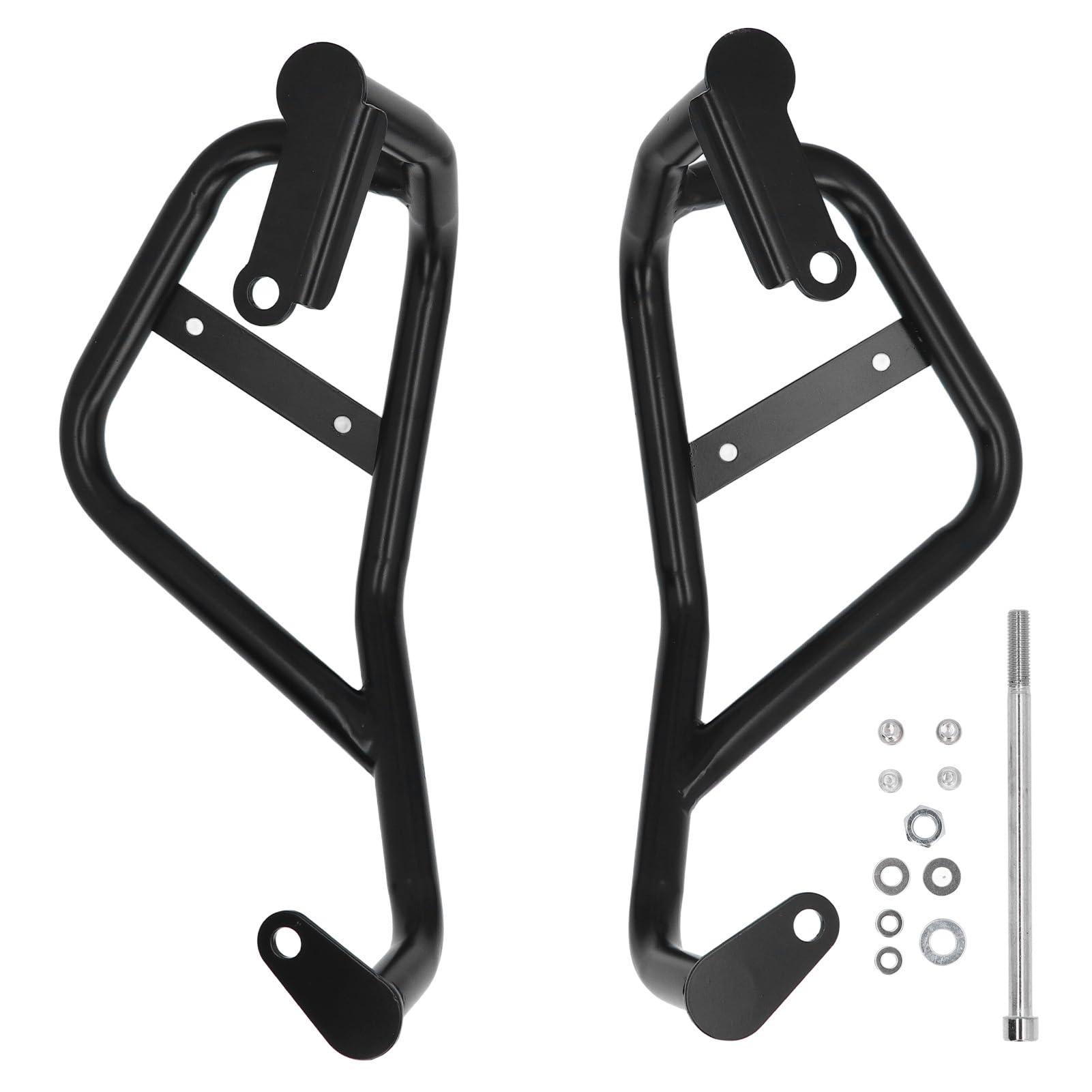 Paracadute Moto Protezione Motore Barra 22mm Nero
