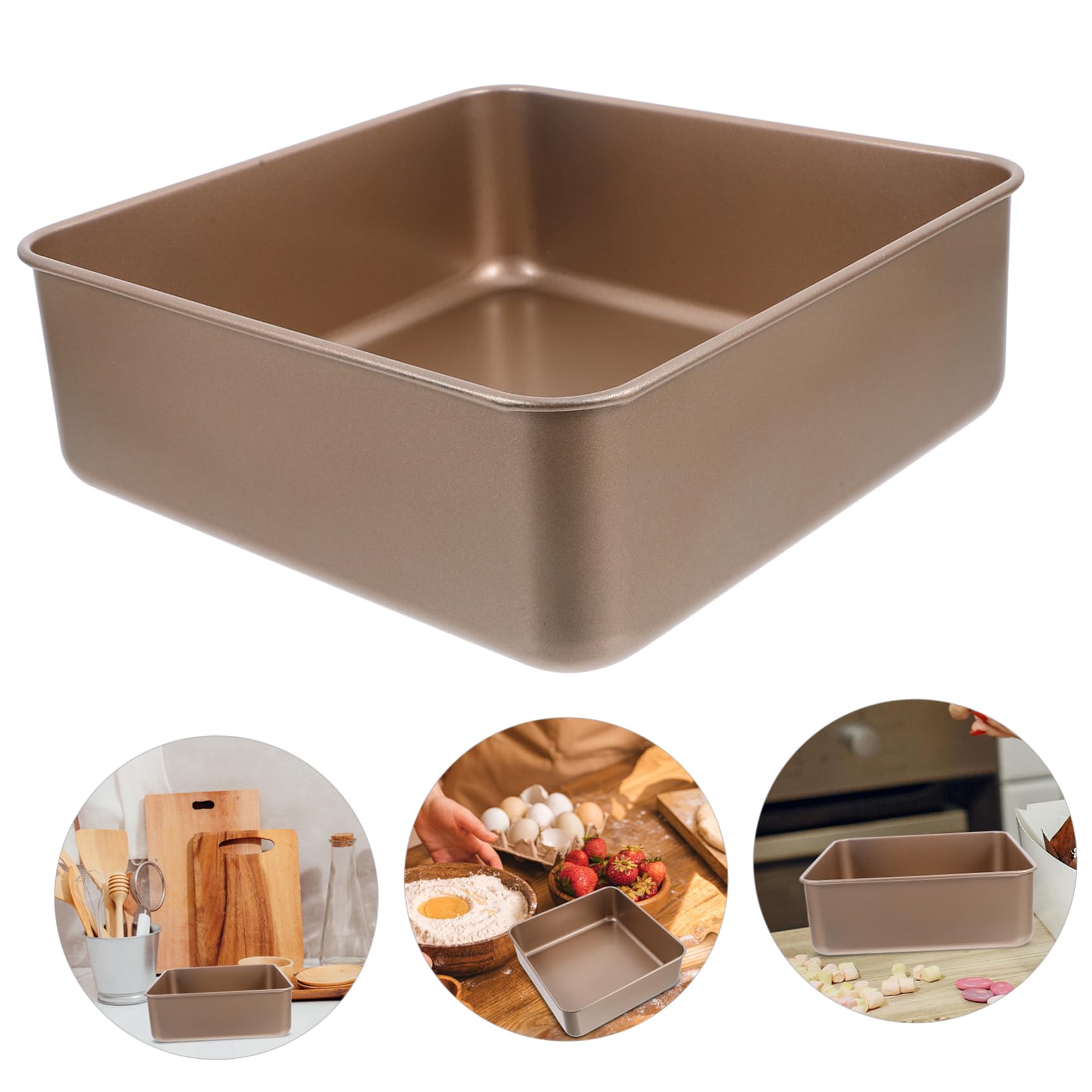 Teglia Da Forno Alta Antiaderente Per Torte e Biscotti Piastra Da Cottura Multifunzionale Per Cucina Per Cottura Refrigerazione e Microonde