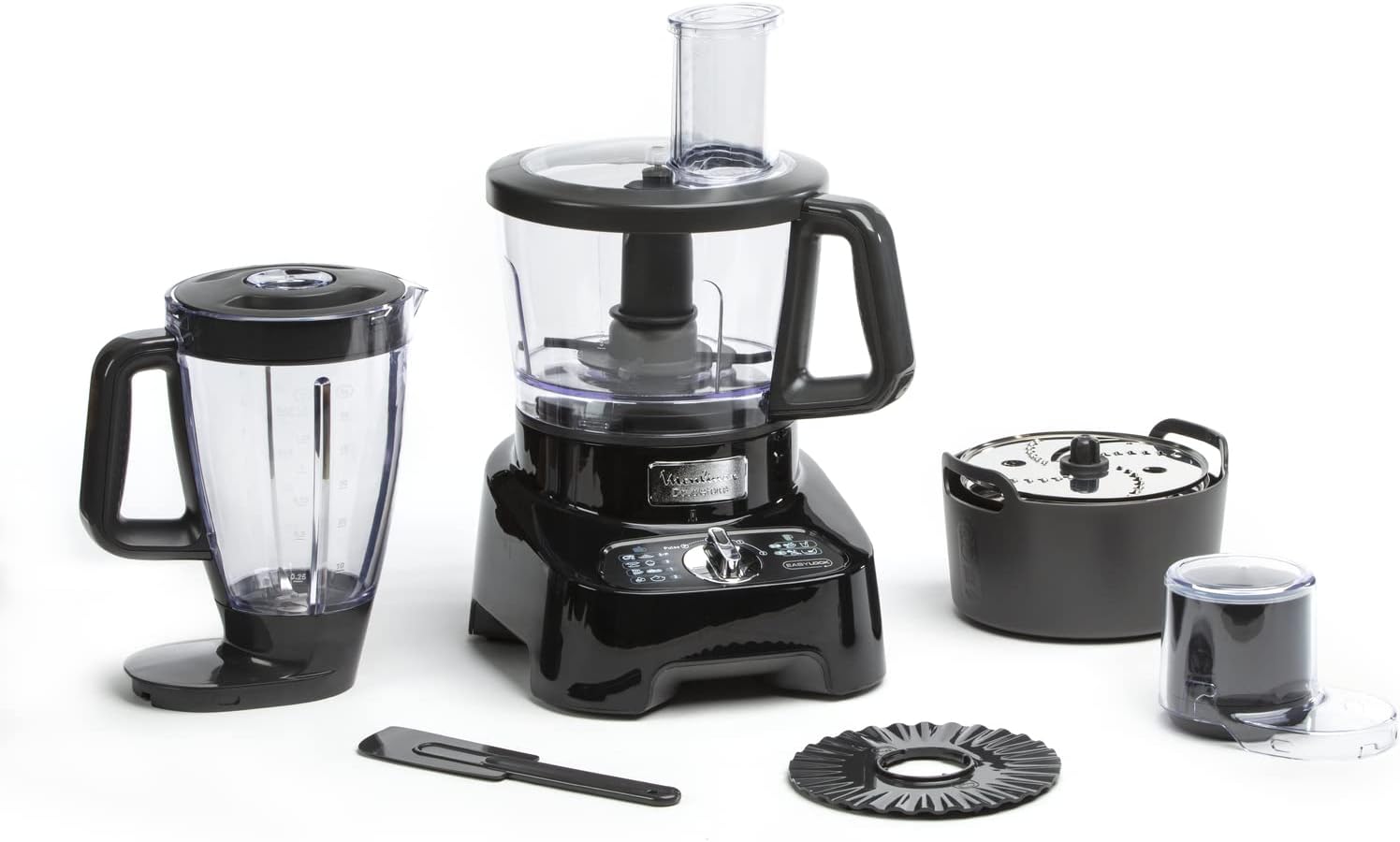 Moulinex FP821811 DoubleForce Multifunction Robot Plastic Black