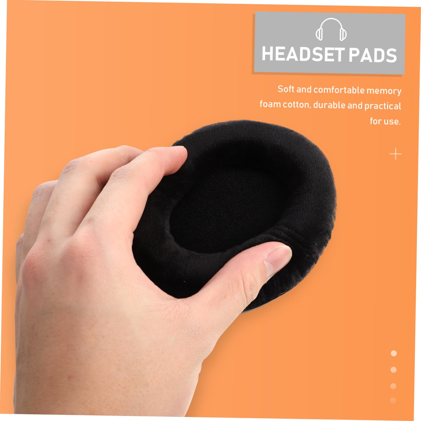 DOITOOL 6 Almohadillas De Repuesto para Auriculares T70p T5p T1 Dt990 Compatibles con Reducción De Ruido Cómodas Y Fáciles De Instalar.