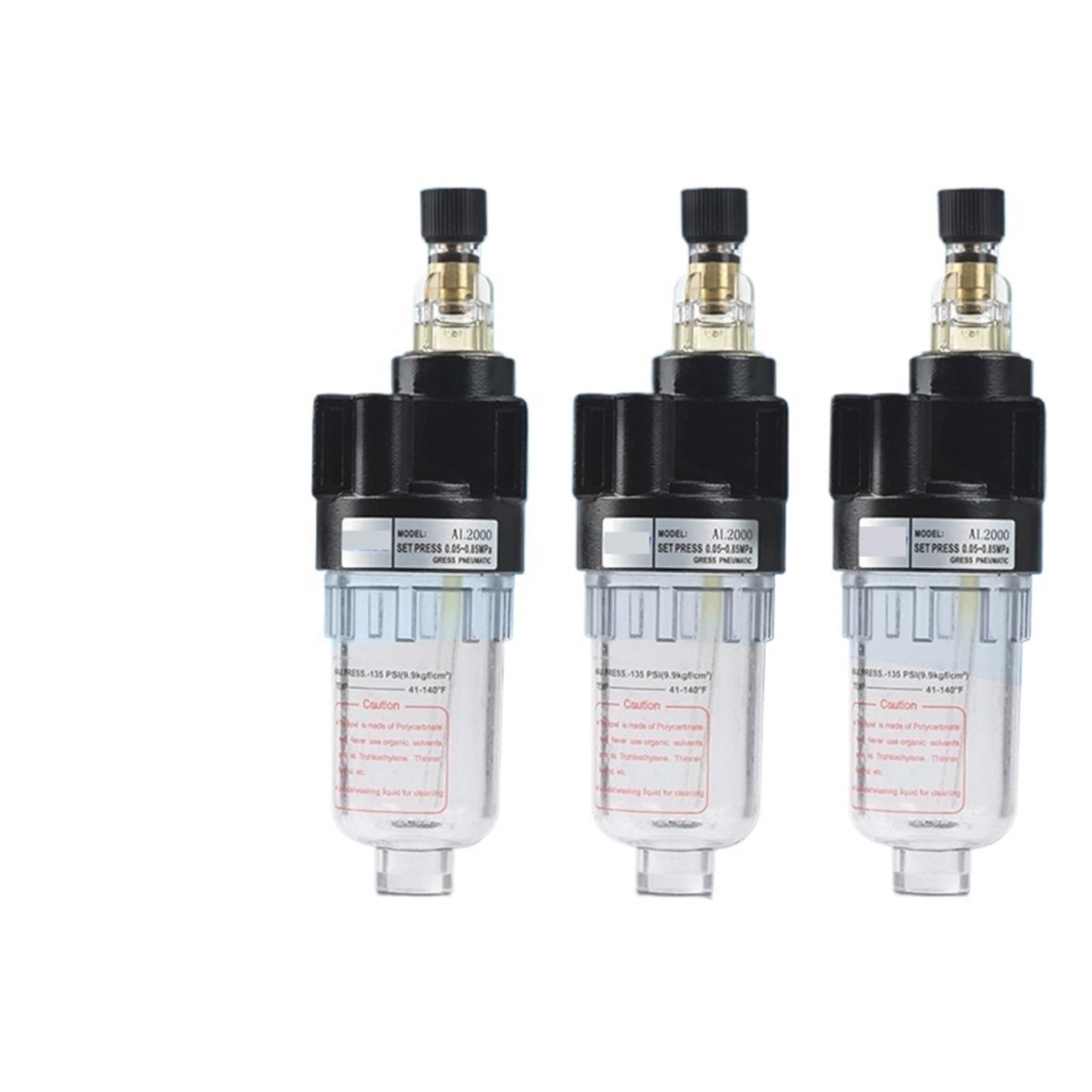 1 unidad de nebulización de aceite AL AL2000, procesador de fuente de aire, válvula reguladora, separador de aceite y agua, filtro de nebulización de aceite. 1 unidad de nebulización de aceite AL.
