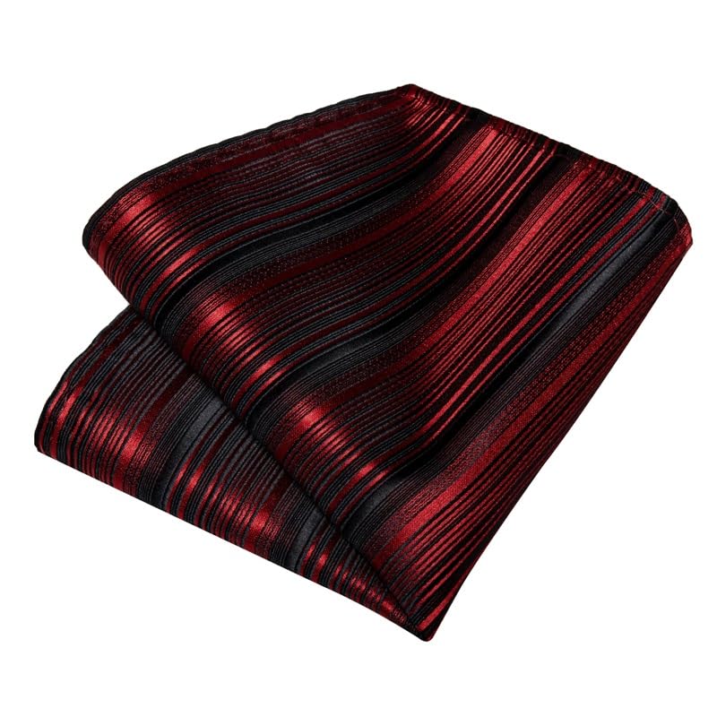 Set de corbata de rayas para hombre formal de negocios miniatura 4