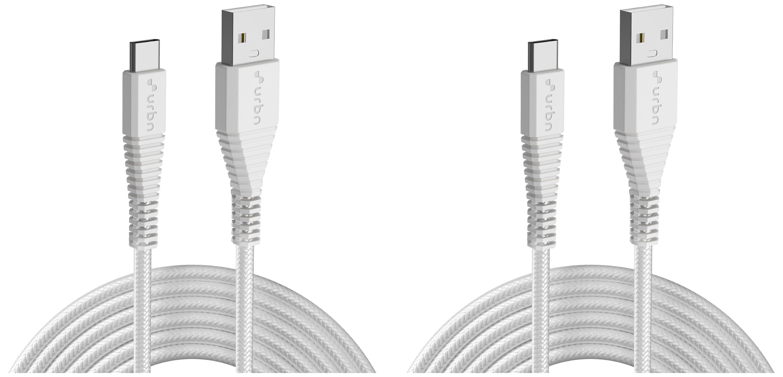 See full amazon price history chart for URBN Type-C USB 3.4 Amp | 25W Fast Charging Cable for Smartphone | Unbreakable Rugged & Nylon Braided | Quick Charge (QC) Compatible | Made in India | Length (5 Feet) - White (Pack of 2) URBN Type-C USB 3.4 Amp | 25W Fast Charging Cable for Smartphone | Unbreakable Rugged & Nylon Braided | Quick Charge (QC) Compatible | Made in India | Length (5 Feet) - White (Pack of 2) (B0CLZP4XZQ) Amazon Price History, Amazon Price Tracker