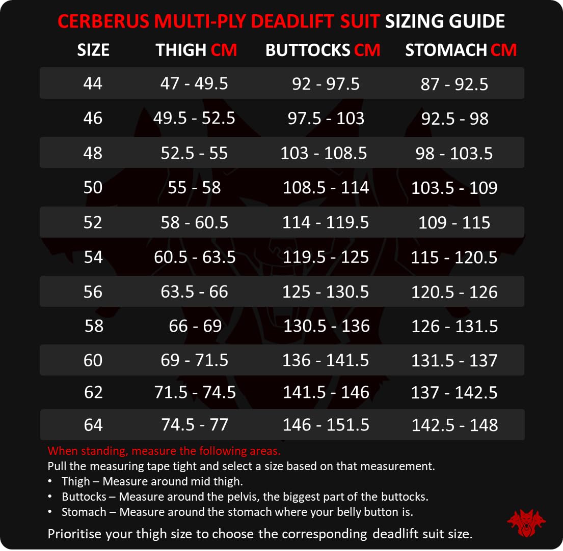 CERBERUS Strength Wielowarstwowy kombinezon martwy ciąg