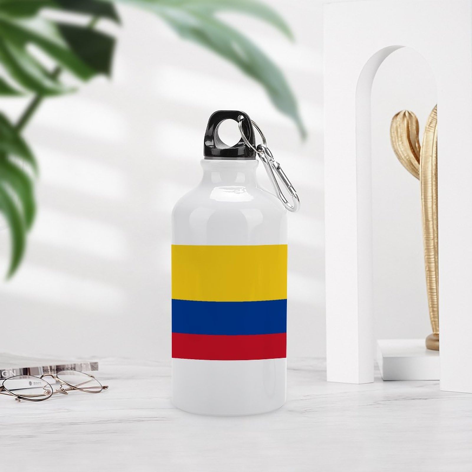 Amazon | コロンビアの国旗 スポーツ用断熱ウォーターボトル 漏れ防止