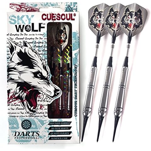 CUESOUL New Soft-Dartpfeile 3 Komplette Darts 16-Gramm-Fässer F2205 Cover