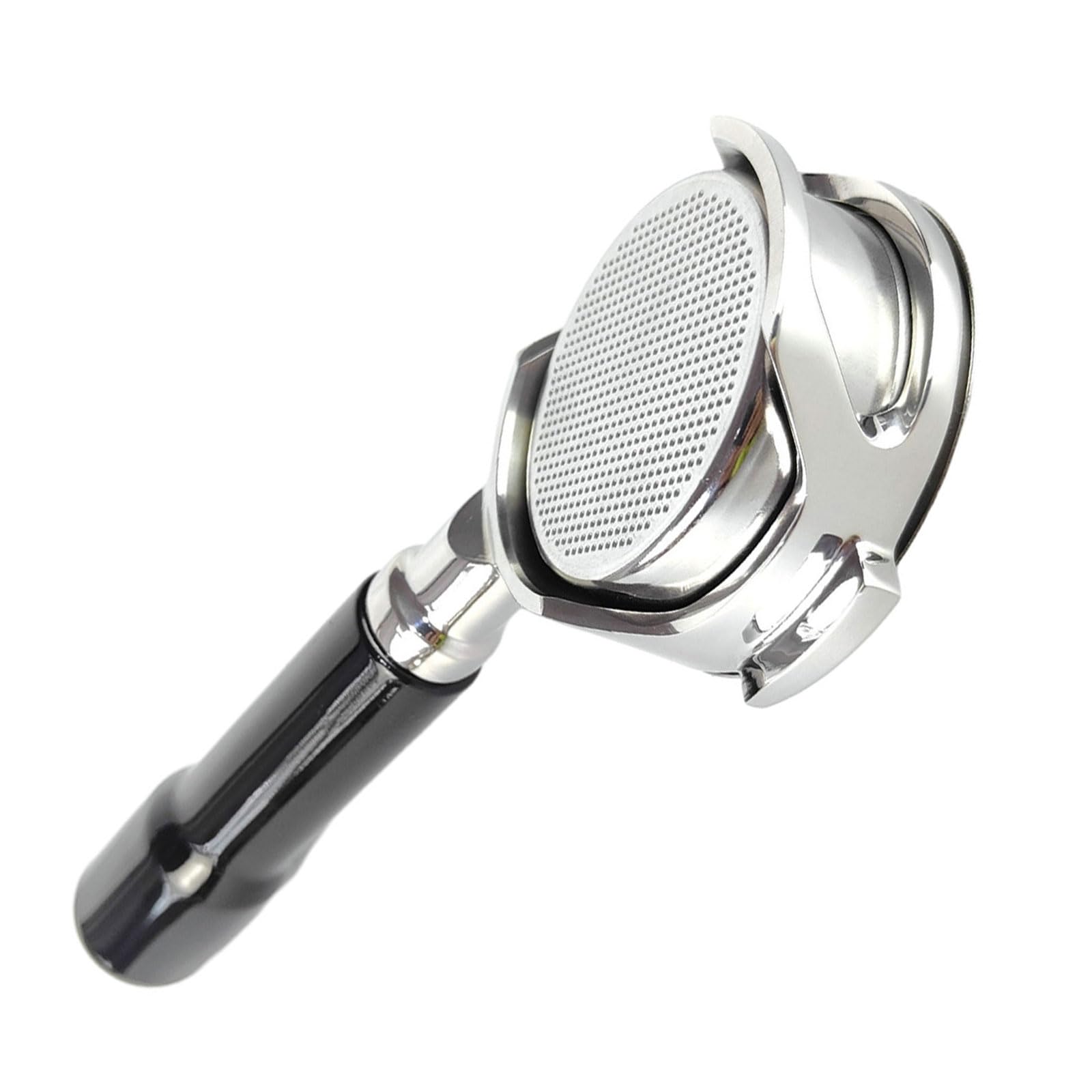 Portafiltro sin fondo de acero inoxidable de 58 mm para máquinas de café EXPOBAR E61 FAEMA SEMREMO, filtro de portafiltro, accesorio de repuesto para molinillo de café