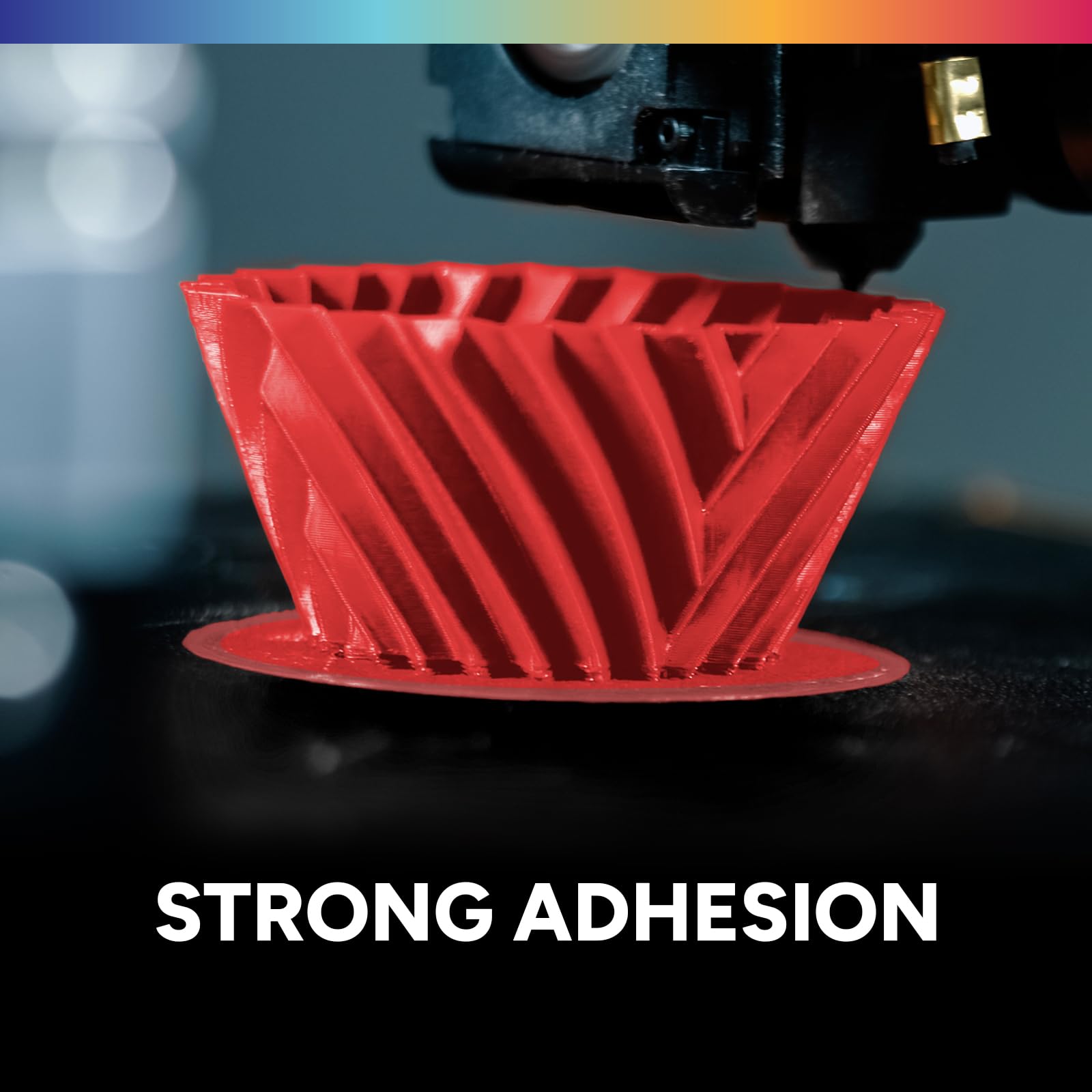 OVERTURE Lote de 4 kg de Filamento PLA de Recarga 1,75 mm para Impresora 3D, Paquete de 4 recargas de 1 kg PLA para Carrete Reutilizable de Bambu Lab, Precisión de ±0,02 mm(Verde+Rojo+Azul+Naranja)