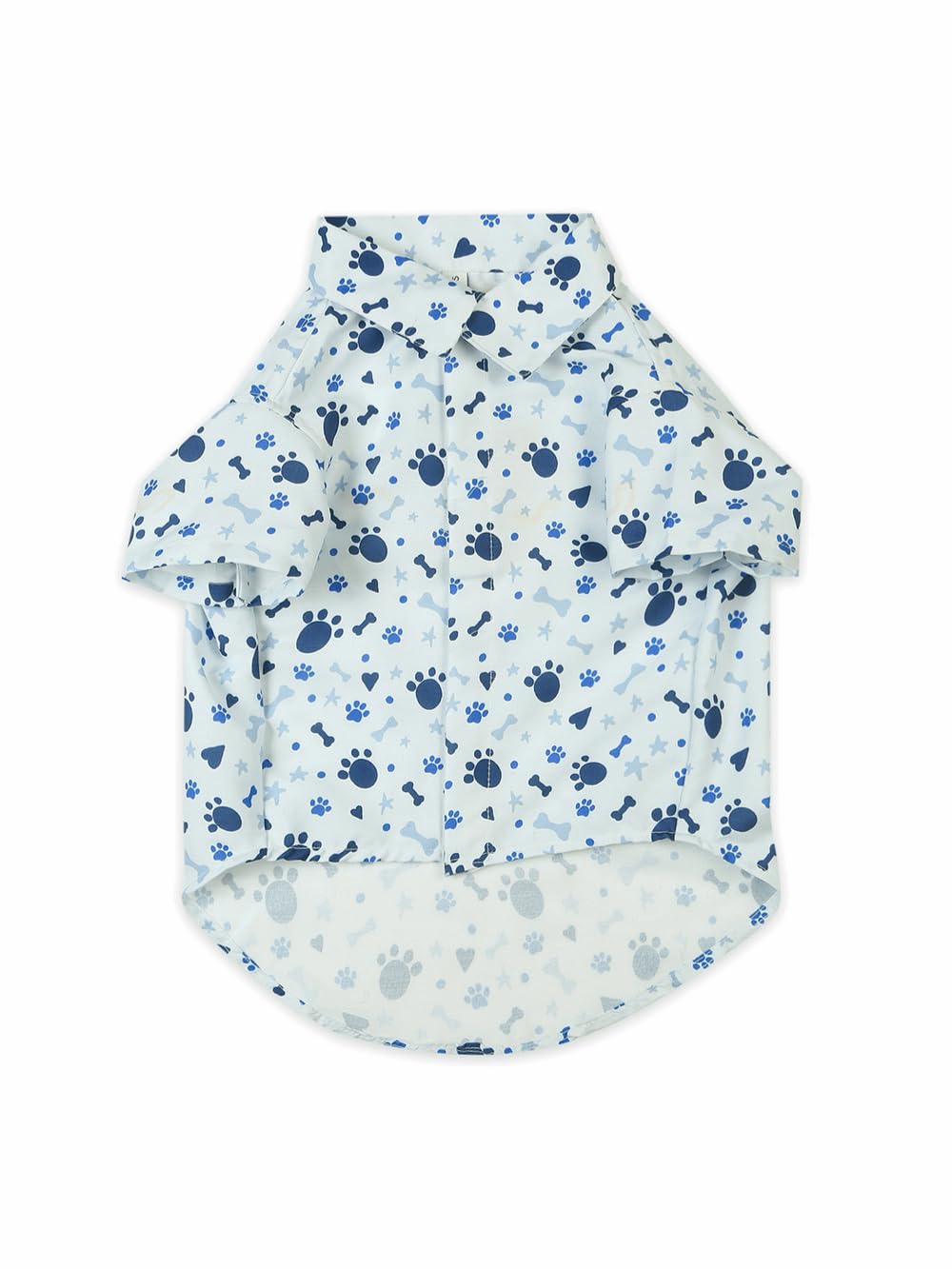 15 BUTTONS Paws and Bones Print Dog Shirt Pet Clothing, All Season Petwear, Pet Acessories (Recommended Breed - Healthy Golden Retriever, Labrador, German Shephard, Huskey)(3XL) (B0D4HQF7XG) Amazon Price History, Amazon Price Tracker