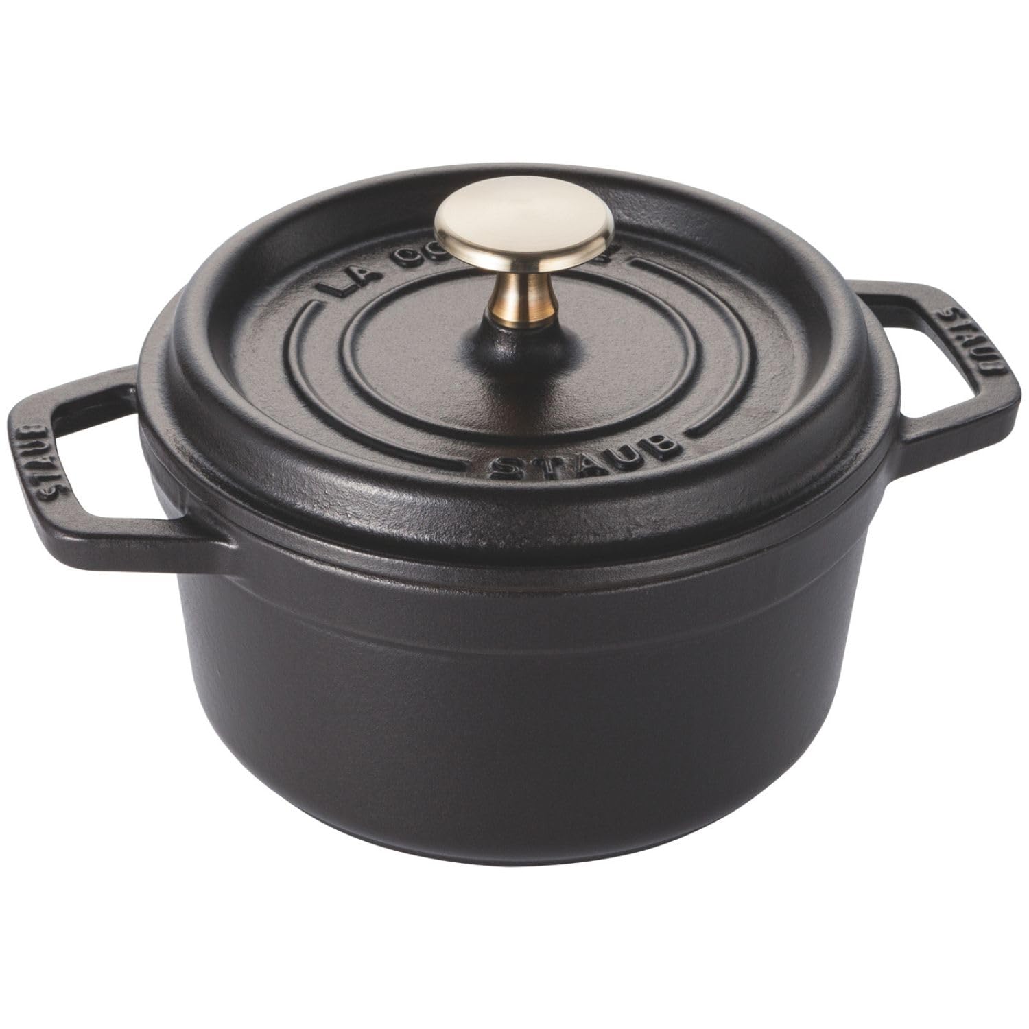 Amazon.co.jp: staub ストウブ 「 ピコ ココット ラウンド ブラック 