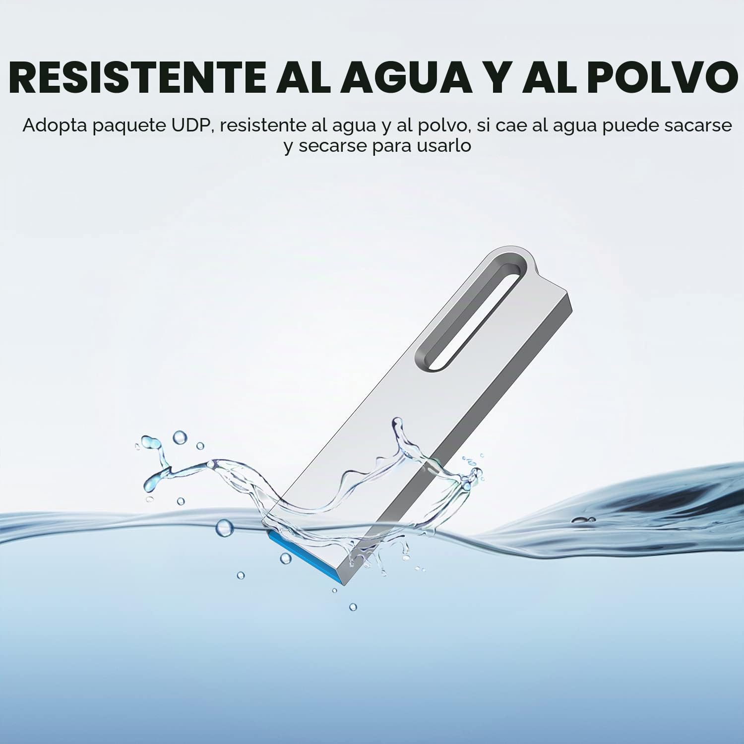KOOTION Memoria USB 64GB【5 Unidades - 64GB】 USB 3.0 Pendrive USB Ligero Pequeño y Práctico Lote Pen Drive 64GB Plata Superficies Lisas de Metal USB Flash Drive para Ordenador/TV/Coche/Player, ect