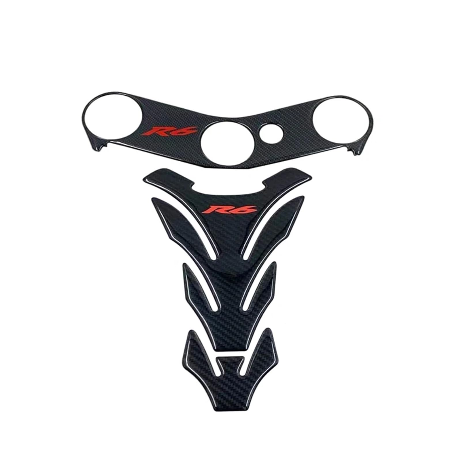 Motorcycle Gas Tank Sticker Motorcycle Tank Pad Protector Stickers Case Generic Universal Accessories General Purpose Replacement Kit for YZF600 YZF-R6 R6S