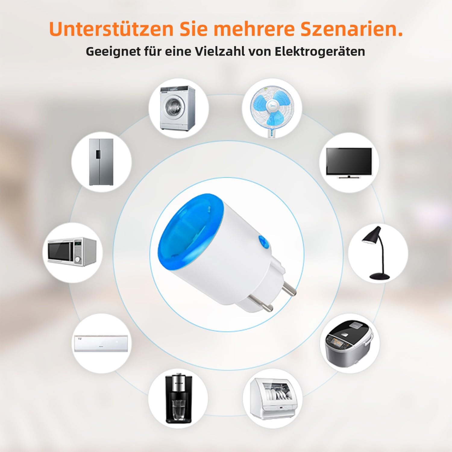 Haozee Zigbee Smart Socket con timer e monitoraggio del consumo energetico, richiede un hub Zigbee, supporta l'assistente domestico Zigbee2mqtt
