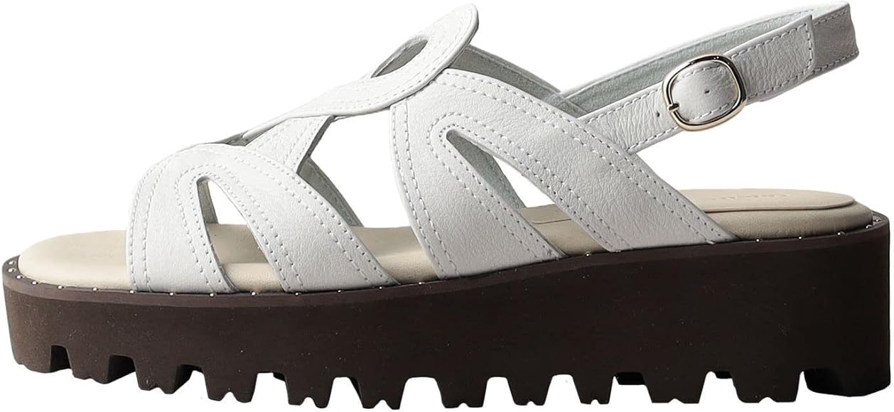 Amazon | [オデット エ オディール] ステッチワークウェッジ サンダル