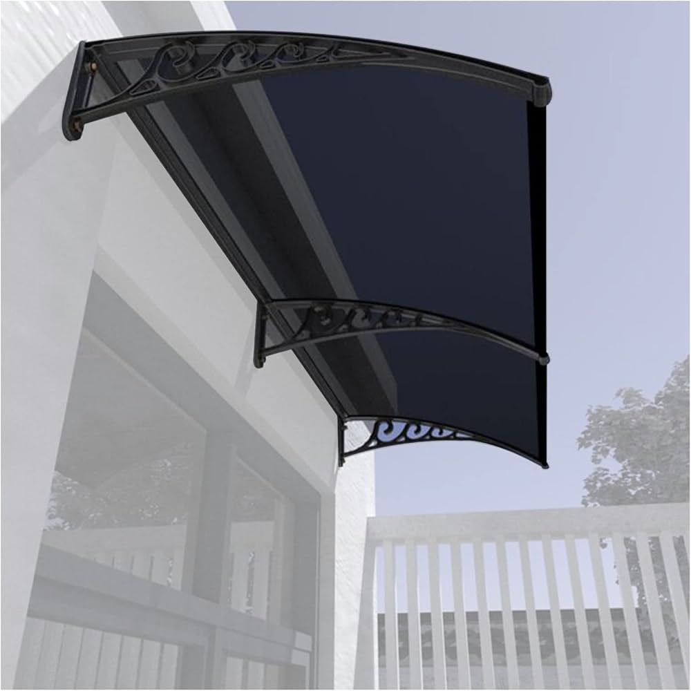 Amazon.co.jp: 屋根庇 ひさし 雨よけ カーテン ドアの幌 窓の屋根ふき