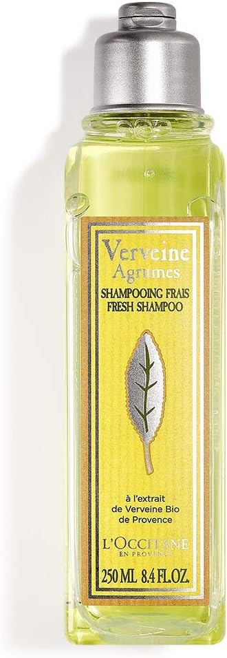 L'Occitane Crisp Citrus Verbena Shampoo Enriched With Grapefruit Extract and Organic Verbena, 8.4 Fl. oz.