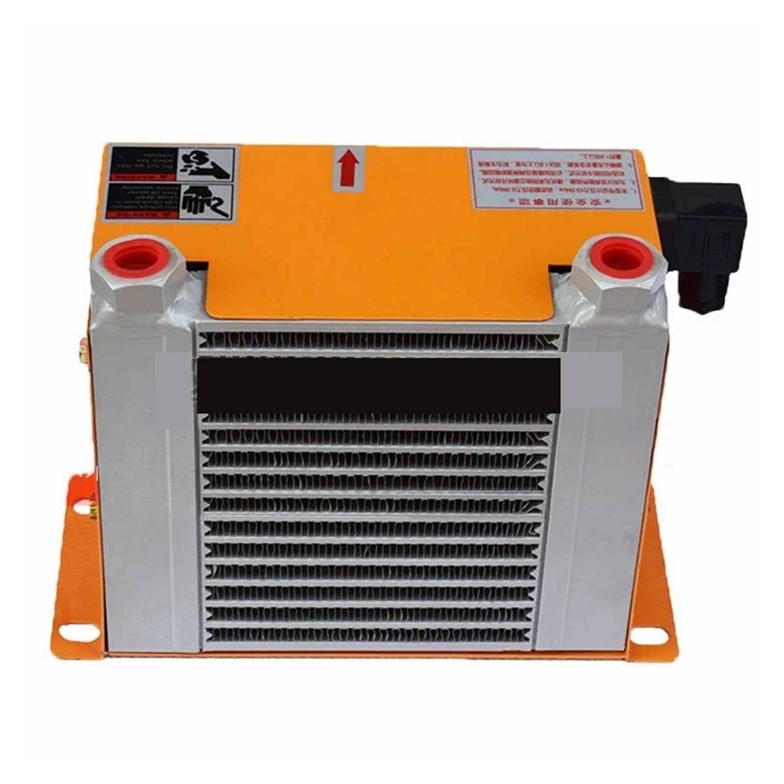 Radiatore di raffreddamento dell'aria idraulico AW0607T in lega di alluminio da 20 l/min 12V 24V 220V 380V Operazione stabile