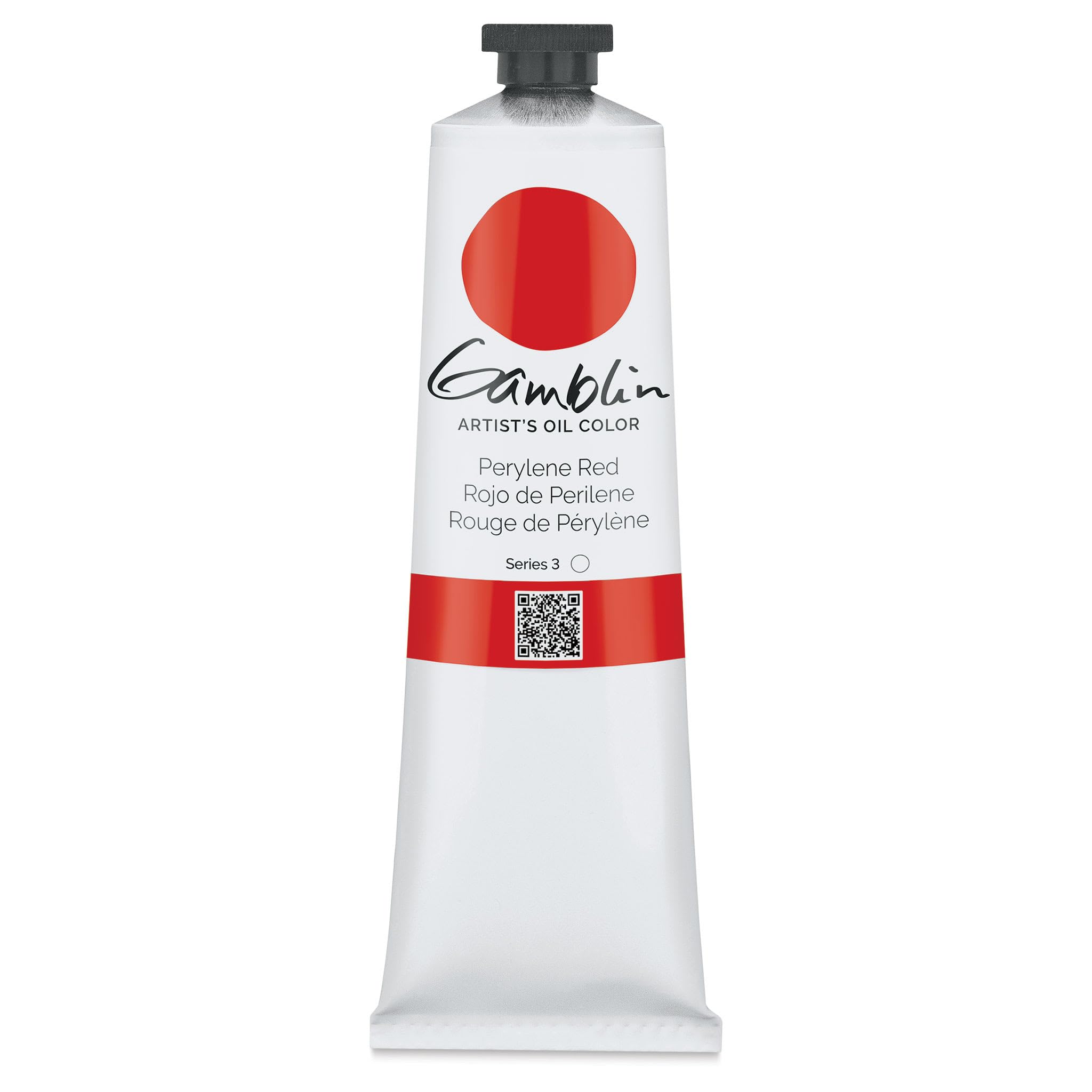 Gamblin Artist Oil Color - Perylene Red - 150 ml Tube by Gamblin