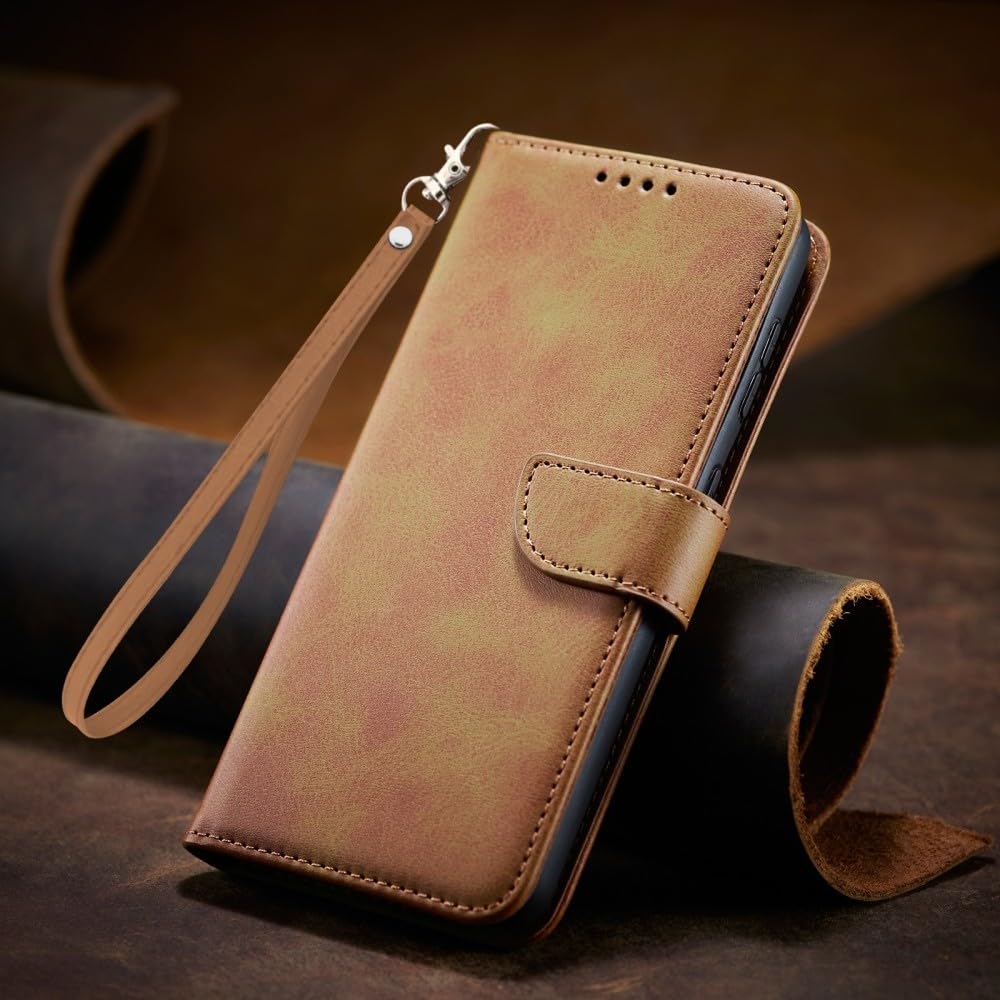 Generic Étui compatible avec Samsung Galaxy S10E (Couleur : Noir) Étui en cuir Portefeuille Housse à rabat
