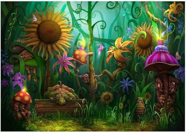 Amazon 大人用パズル 1500ピース ひまわりユリ 花 隠れたモンスター 12歳以上の人に最適 ジグソーパズル おもちゃ