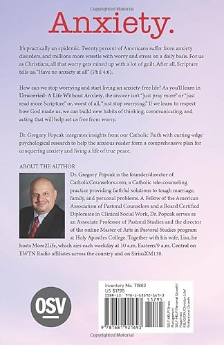 Unworried: A Life Without Anxiety #TOP1