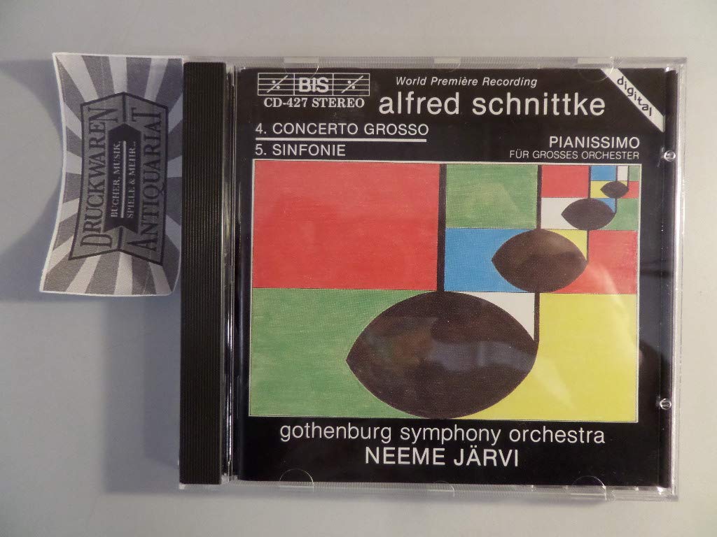Schnittke: Concerto Grosso No. 4 / Symphony No. 5, Pianissimo for Large Orchestra