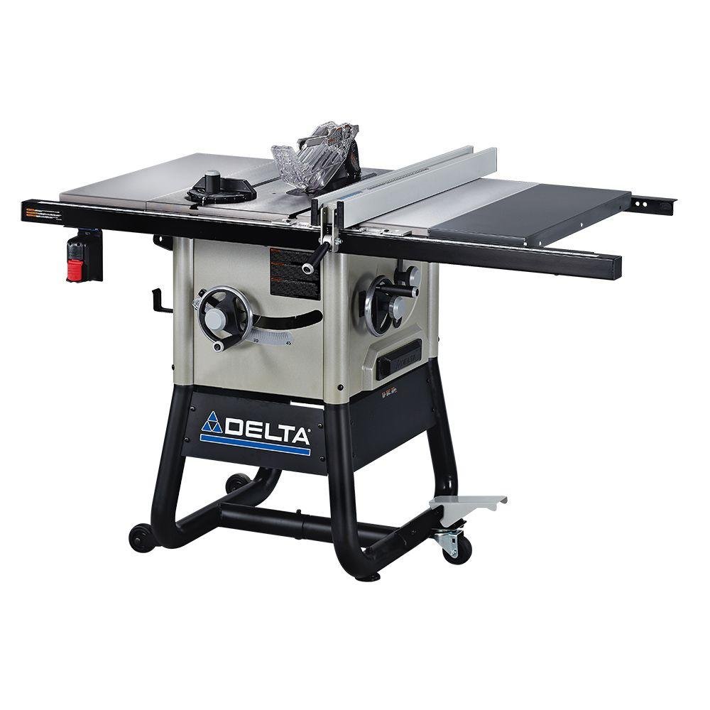 36-5100 Delta 10-Inch Left Tilt Table Saw with 30-Inch RH Rip