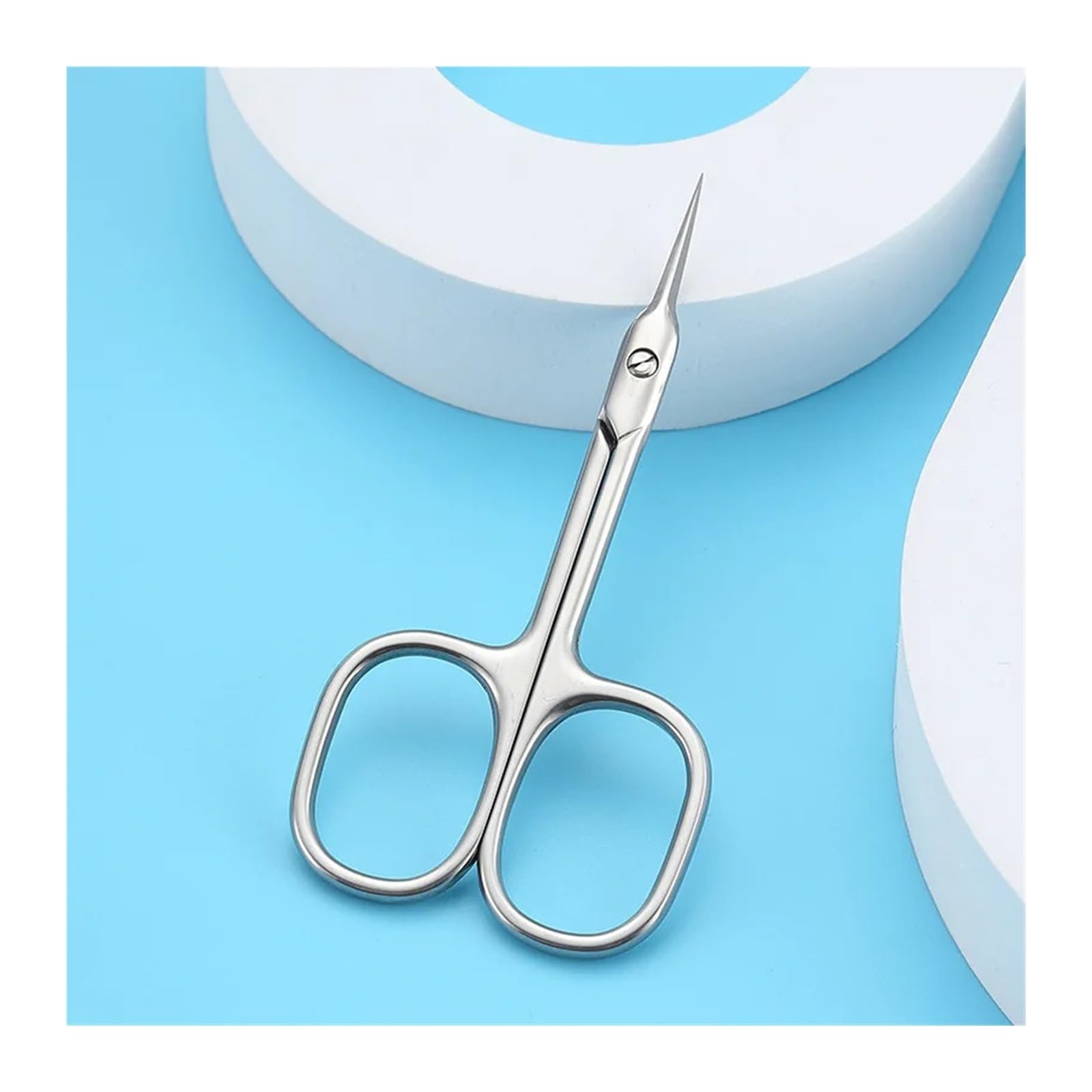 Tijeras de Acero Inoxidable for cutículas, removedor de Piel Muerta, Cortador de cutículas for uñas, cortacutículas Profesional, Suministros de manicura