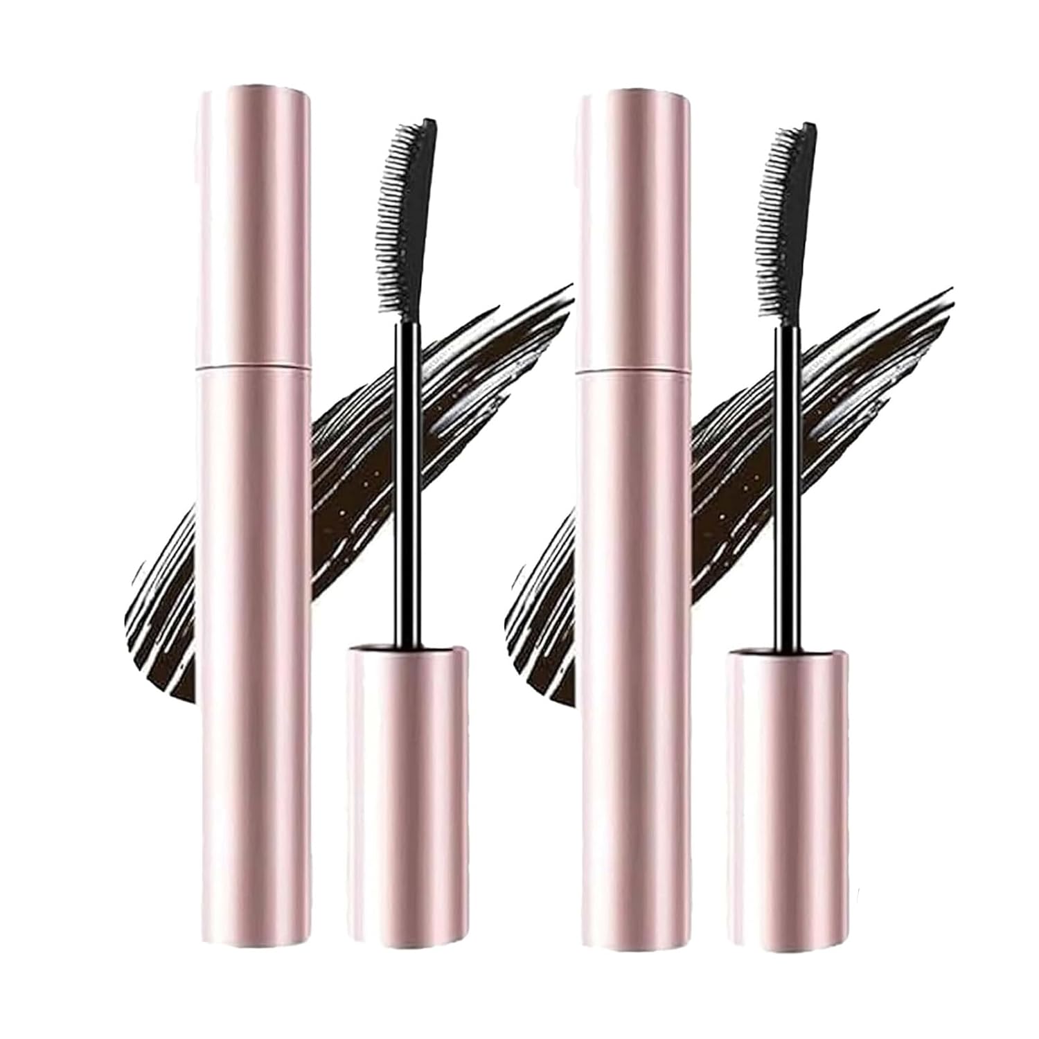 Comparison K Mascara, Comparisonk Mascara, 2025 Masc-ara Black & Brown Duo for Lash Makeup, Natural Defining Curling Eyelashes, Waterproof, Smudge-Proof (Black*2, 1 Fl Oz (Pack of 1))