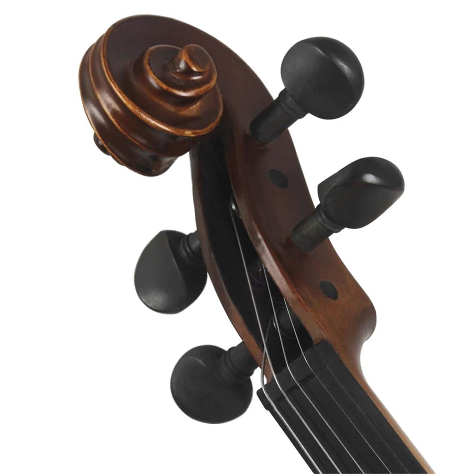 Violine 4/4 Violine Massivholzplatte Professionelles Streichinstrument(Violin)