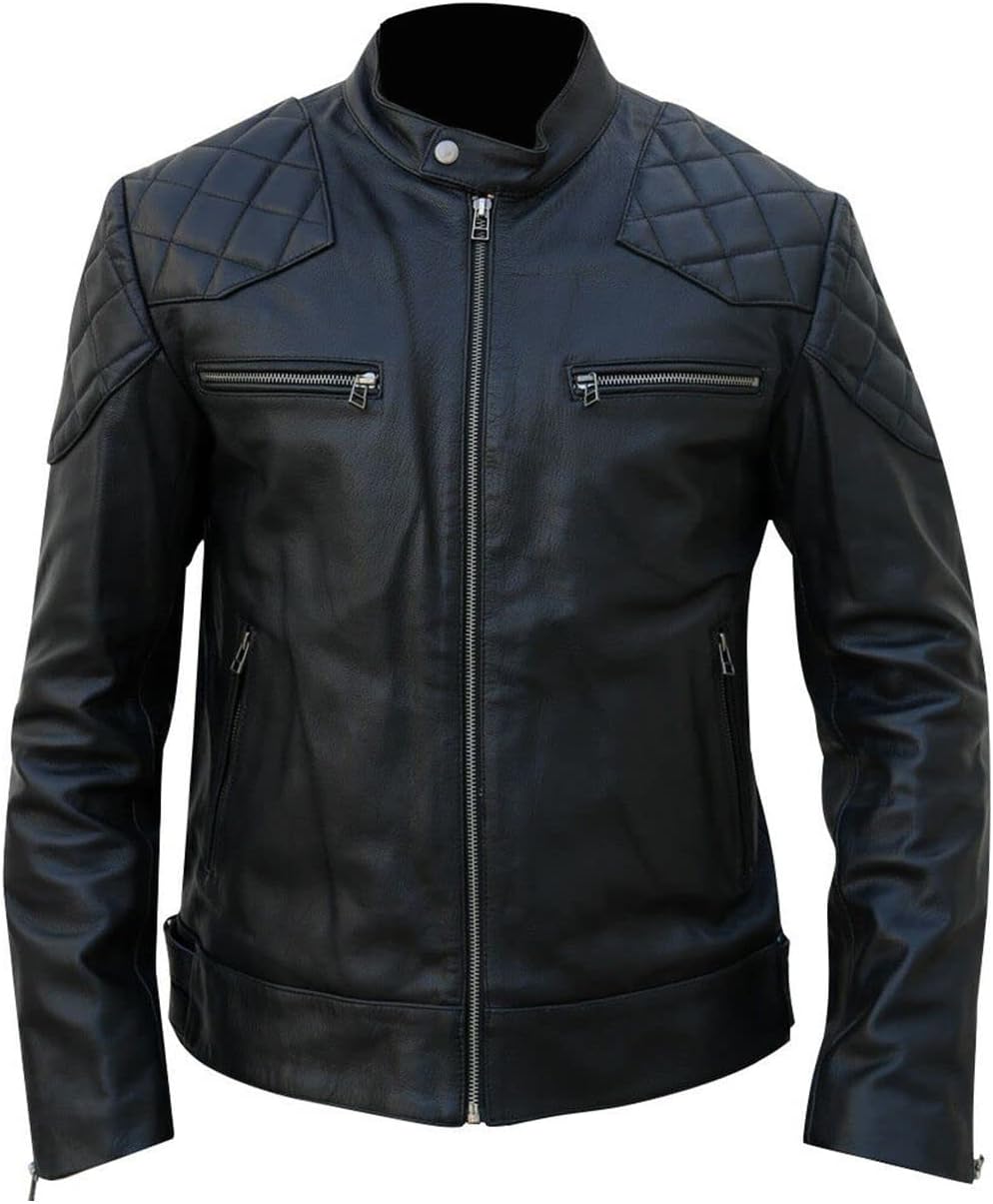 ジャケット・アウター EKAM front double zip leather jacket EKAM Leather Jacket – Paroxa Studios