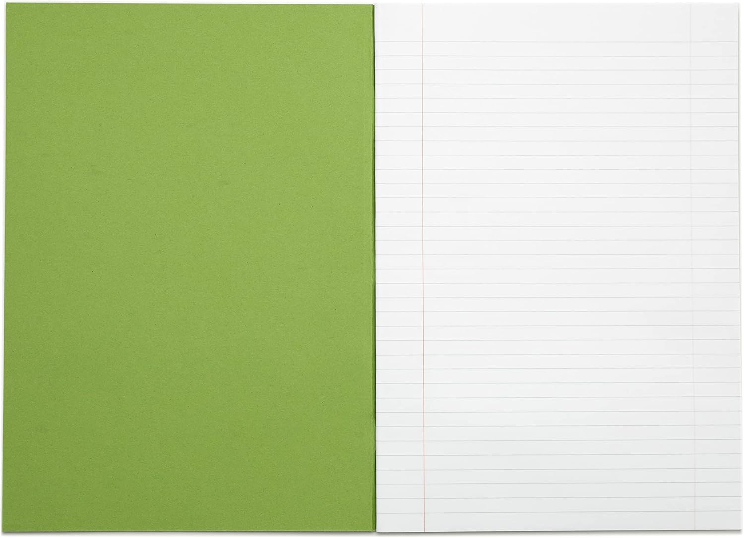 Rhino VEX668-1205-4 F8M A4 80 Page Exercise Book - Light Green (Pack of 10)