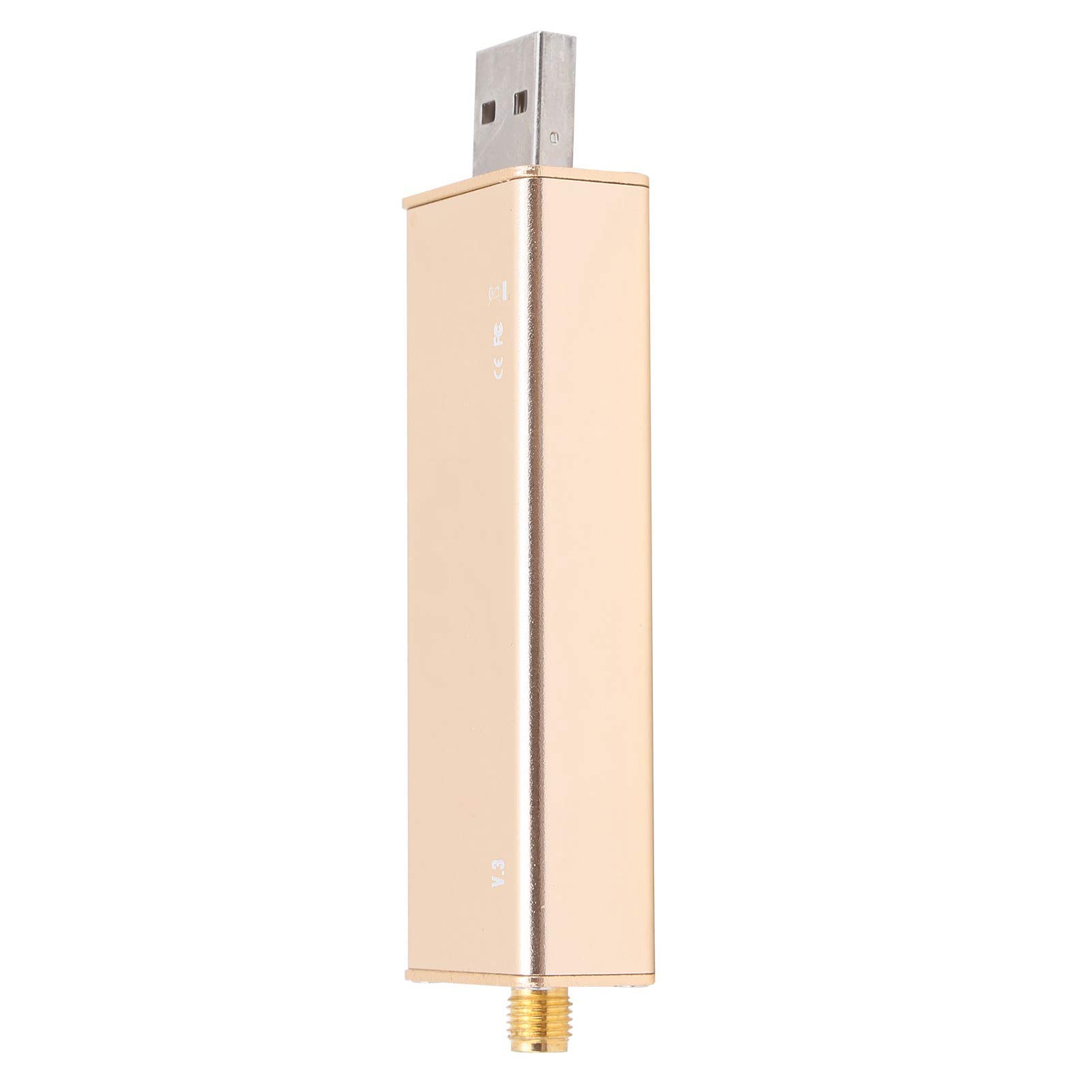 Récepteur SDR Antennes Radio Définies par Logiciel 0.1KHz-1.7GHz Haute Stabilité RTL-SDR Haut de Gamme avec Plage de Réglage Étendue