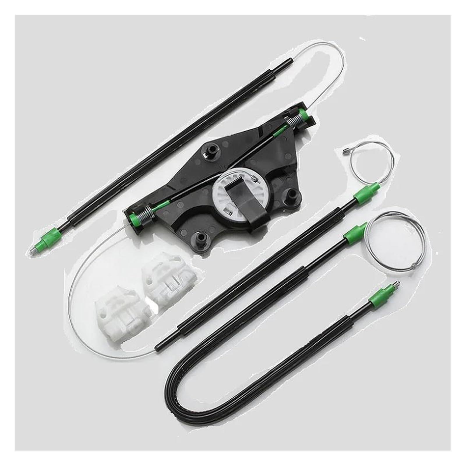 Aptfkec Car Window Levers for Skoda for Fabia Front-Left 1999 2000 2001 2002 2003 2004 2005 2006 2007 Window Regulator Repair KIT Glass Regulator