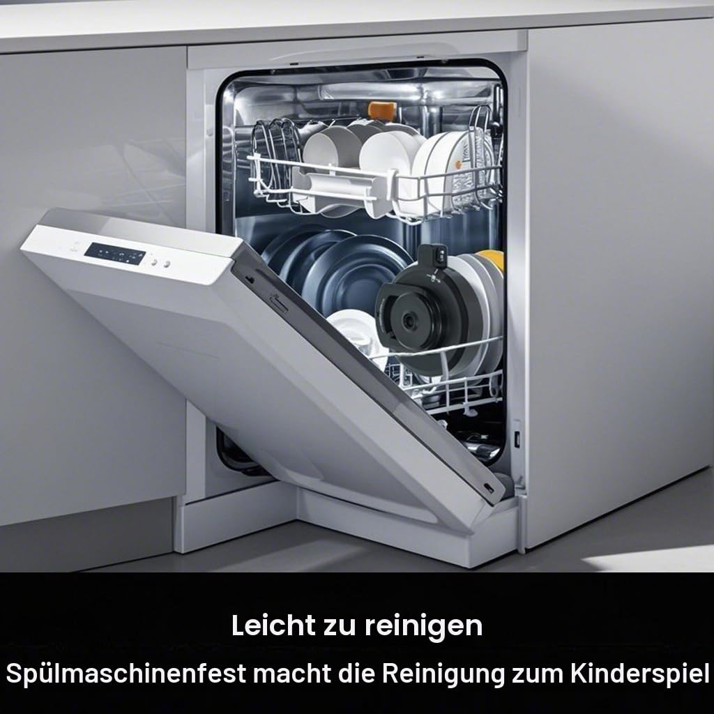 Äußerer Schüsseldeckel mit Paddel, kompatibel mit Ninja NC301 NC300 Serie, wiederverwendbarer BPA-freier Ersatzdeckel, Creami-Zubehör passend für NC299AMZ/NC301/NC300/NC201/NC101 Serie